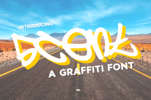 5cent Free Graffiti: A Bold Typeface for Branding
