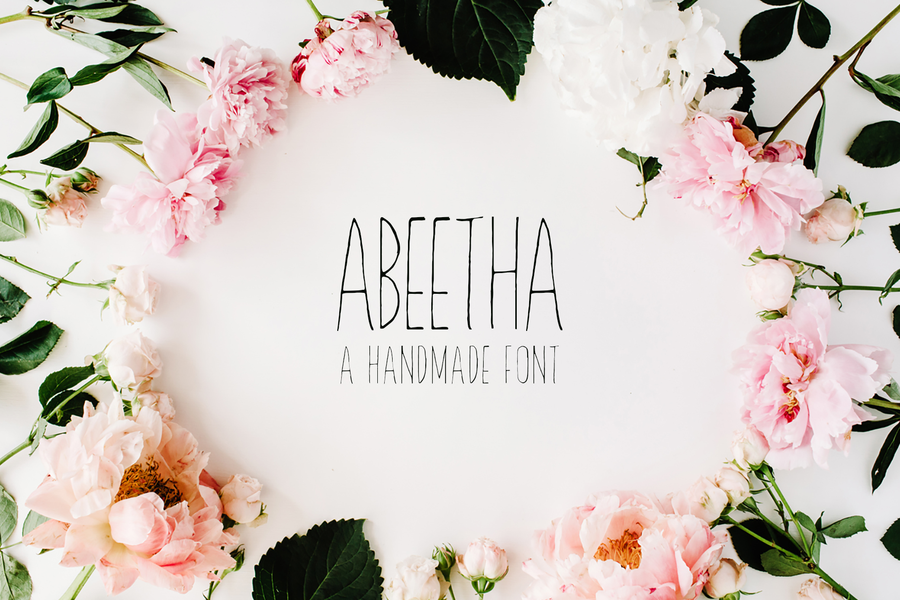 Abeetha: A Handwritten Sans Serif Typeface for Editorial Design