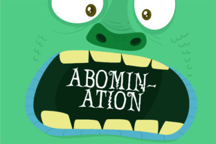 Abomination Font: Bold Serif for Campaigns