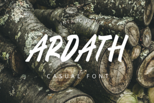Ardath: A Casual Sans Serif Font for Editorial Design