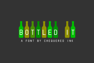 Bottled It Font Review: A Creative Type for Drink Brands