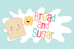 Bread and Sugar Font: A Whimsical Sans Serif for Branding