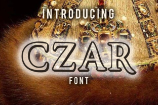 Czar Serif Font for Bold Web Headlines