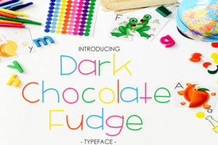 Dark Chocolate Fudge Font: A Casual Sans Serif Review