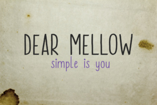 Dear Mellow: A Warm Sans Serif Typeface for Editors