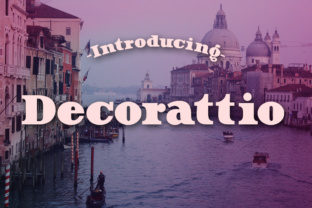 Decorattio: A Serif Font for Digital Impact