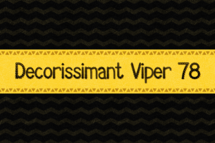 Decorissimant Viper 78: A Bold Typeface for Branding