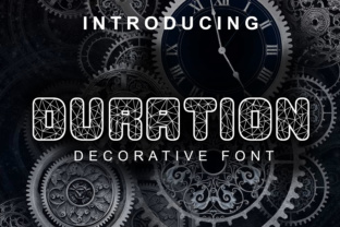 Duration Font: Bold Clarity for Campaign Design