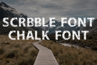 Dusker Scribble Font for Brand Identity