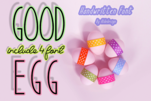 Good Egg: A Warm Sans Serif Font for Makers