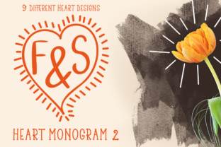Heart Mono: A Playful Display Font for Digital Design