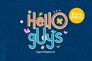 Hello Guys Font: A Cheerful Typeface for Bold Branding