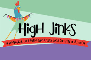 High Jinks: A Playful Sans Serif Font for Branding