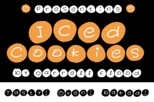 Iced Cookies Font: Sweet Typography for Crafters