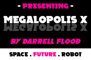 Megalopolis X: A Bold Serif Font for Web Design