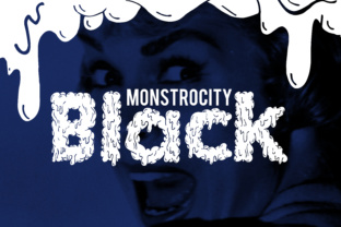 Monstrocity Black: A Bold Display Font for Marketers