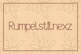 Rumpelstilnexz: A Handmade Decorative Font for Editorial Design