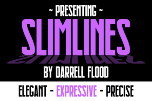 Slimlines: A Tall Typeface for Smart Branding