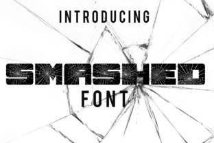 Smashed Font Review: Bold Texture for Web Headers