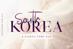 South Korea Font: A Crafter’s Essential Typeface