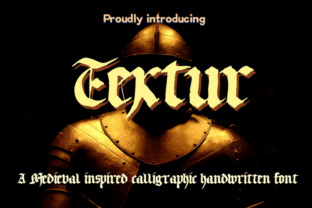 Textur: A Blackletter Font for Bold Branding