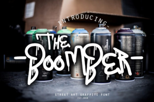 The Boomber Font: Bold Graffiti for Campaigns