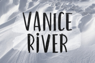 Vanice River Font: A Textured Sans Serif for Editorial Design
