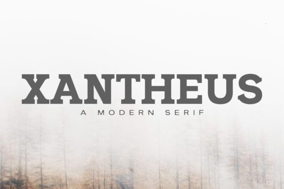 Xantheus Family: A Serif Font for Branding